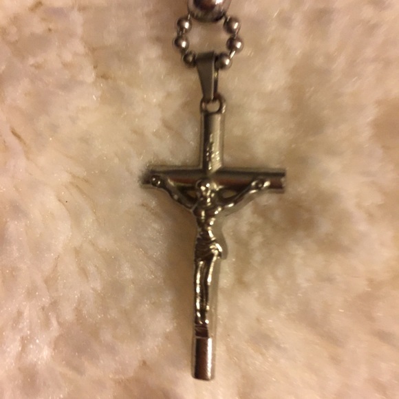 Stainless steel bead rosary - Picture 3 of 3